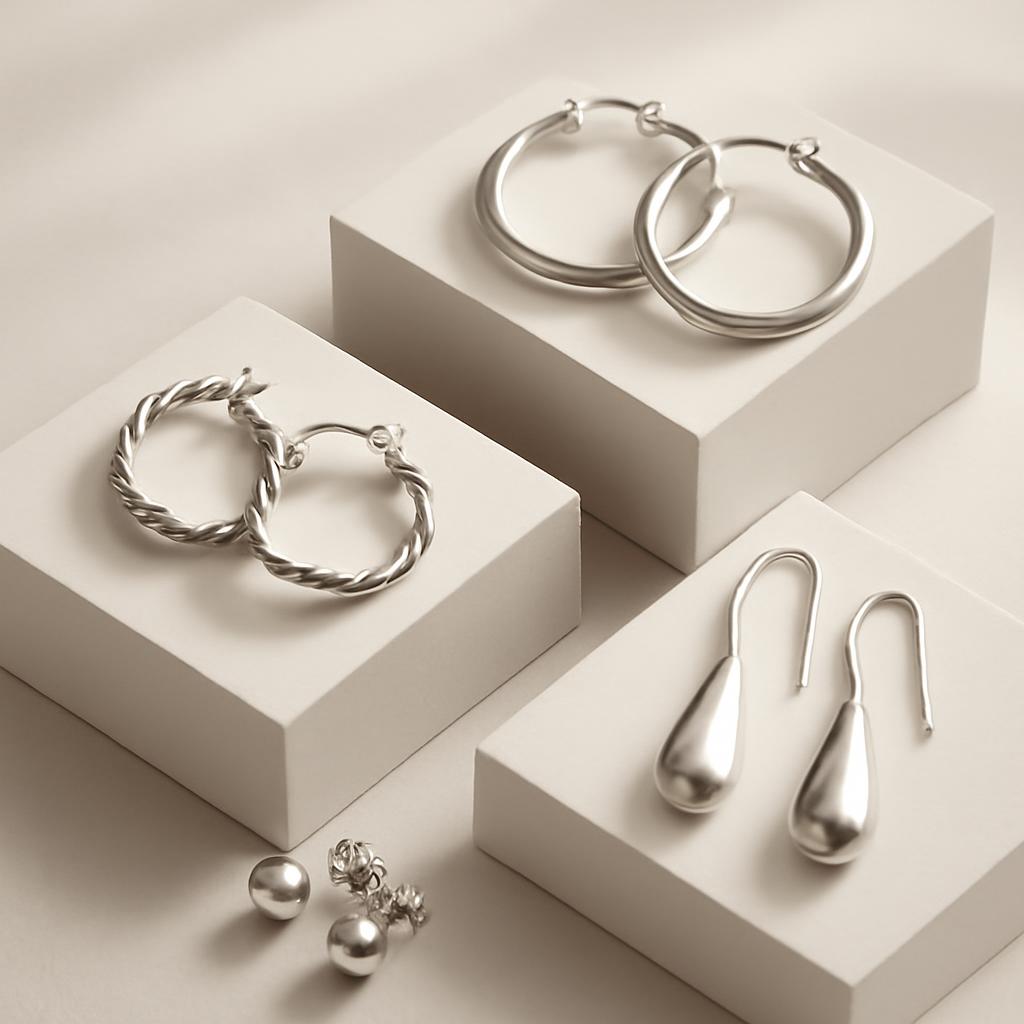 Justop Fashion Jewelry | Wholesale Sterling Silver Earrings: Unlock Profitable Opportunities with .925 Jewelry Collections