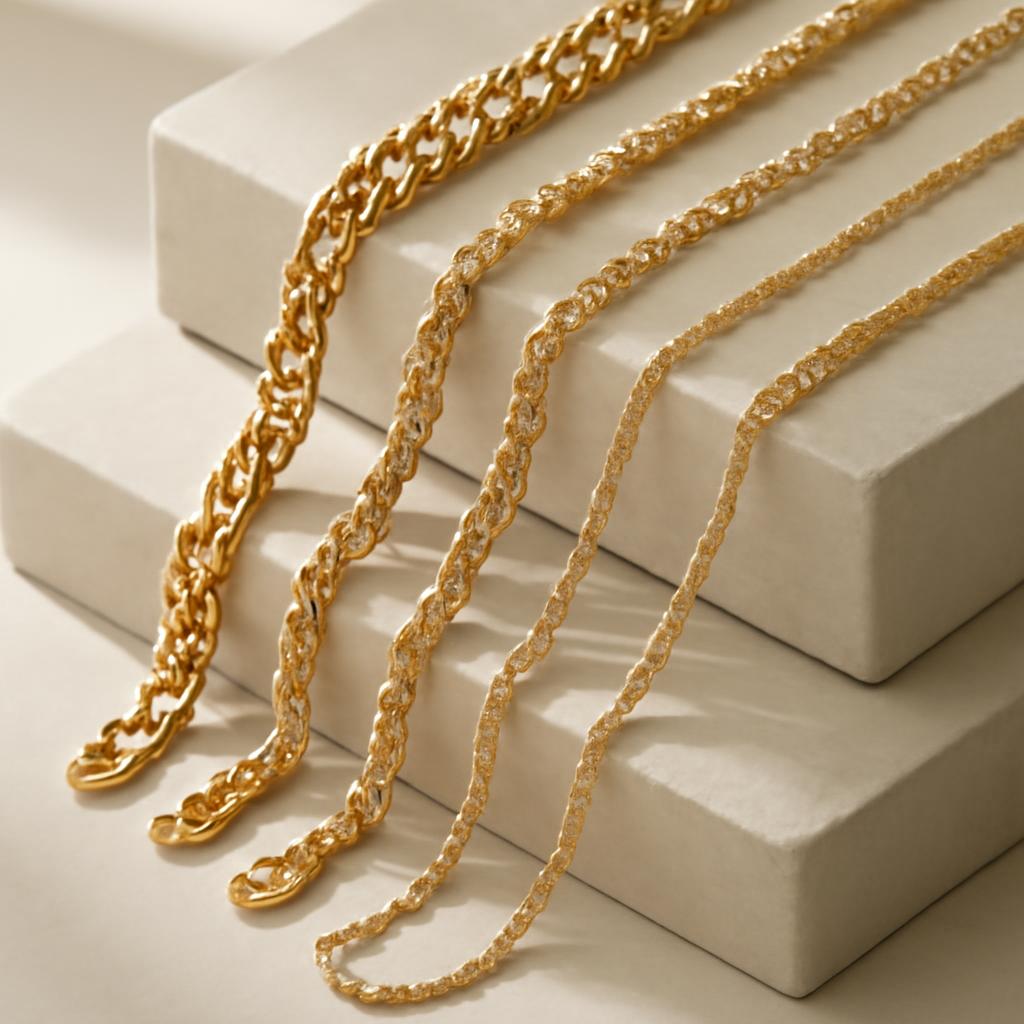 Justop Fashion Jewelry | Bulk Gold Necklaces: A B2B Guide to Wholesale Jewelry Chains for Designers and Retailers