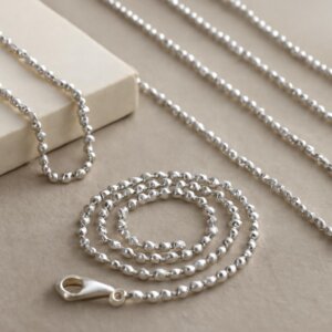 Justop Fashion Jewelry | Maximizing the Appeal of Sterling Silver Ball Chains for Wholesale Buyers