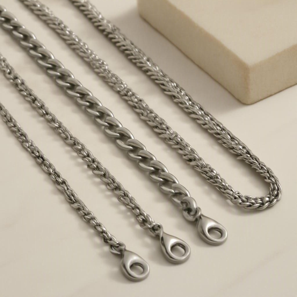 Justop Fashion Jewelry | Wholesale Stainless Steel Chains: Elevate Your Jewelry Designs with Versatile and Durable Options