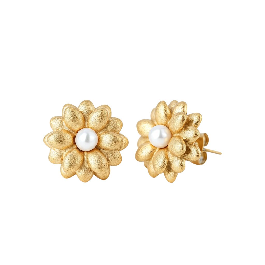 Flower Stud Earrings