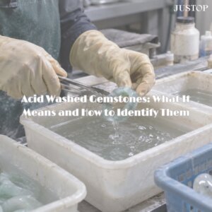 Justop Fashion Jewelry | Acid Washed Gemstones: What It Means and How to Identify Them acid wash stone