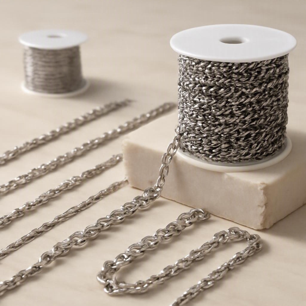 Justop Fashion Jewelry | Unlock the Potential of Wholesale Stainless Steel Chains for Jewelry Making